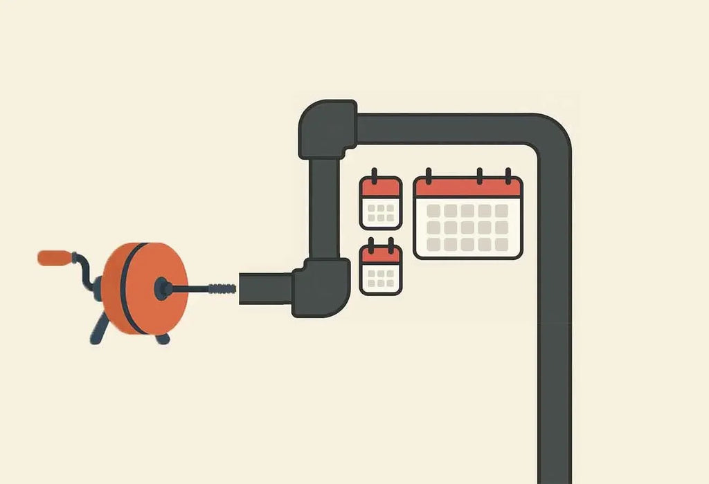 Wie oft sollte ich meine Rohre reinigen lassen? - Meisterfaktur