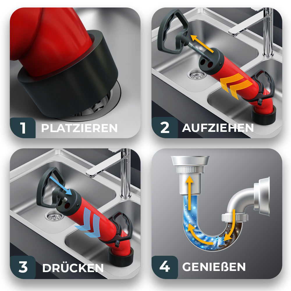 Rohrreinigungspumpe Meisterfaktur
