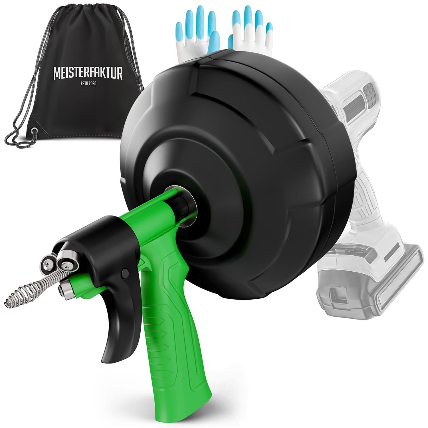 Rohrreinigungsspirale 7,5 Meter