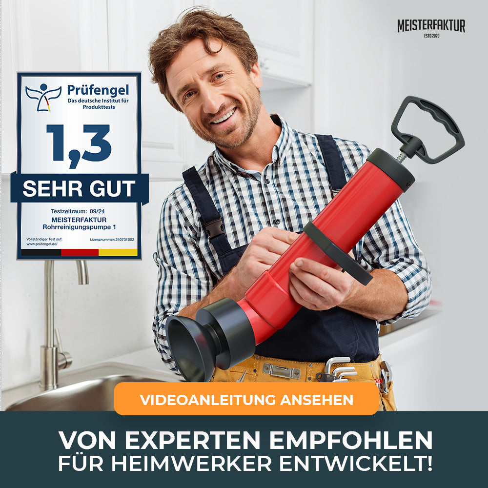 Rohrreinigungspumpe Meisterfaktur